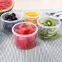 Transparent Plastic Sealed Cans Food Grain Storage Jar Kitchen Grain Storage Box,6