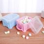Amosfun Storage Plastic for Candy Cake Snack Gift Party Favors 12pcs (Blue)