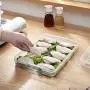 Single Layer Refrigerator Storage Box Food Dumplings Egg Fish Airtight Storage Container Plastic Box dispensador de cereal,Blue Single Layer Refrigerator Storage Box Food Dumplings Egg Fish Airtight Storage Container Plastic Box dispensador de cereal,Blue