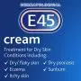 E45 Dermatologische Creme zur Behandlung von trockener Haut (350g)