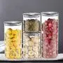 Bouteilles de Rangement en Verre Xigeapg, Contenants Scellés avec Couvercle, Grand Capacité, Pots à Thé, 500ml Bouteilles de Rangement en Verre Xigeapg, Contenants Scellés avec Couvercle, Grand Capacité, Pots à Thé, 500ml