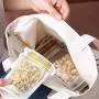 Glasbehälter Ziplock-Beutel, wiederverwendbar, luftdicht, Snack-Beutel, Sandwich-Beutel, Lebensmitteleinsatz, Dichtungsbeutel (12 x Klein)