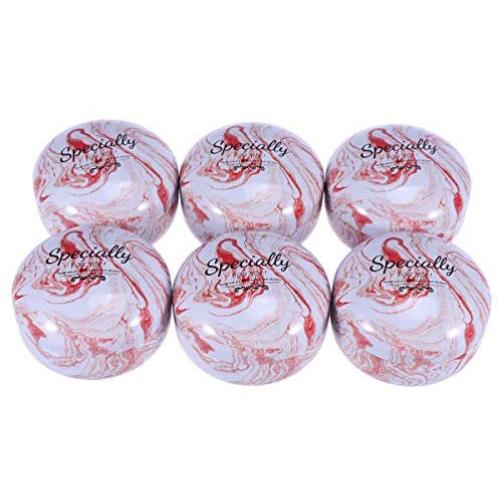 UPKOCH Round Candle Tin Jars Metal Tinplate Candy Box Storage Tin Candy Storage Containers for DIY Making Candles 6pcs