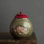 RUIKA Tea Storage Containers Chinese The mythical wild animal PiXiu Tea Tins Food Storage Jar, Ceramics Tea Canister Traditional Tea