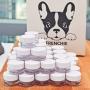 FRENCHIE JARS | 50pcs x 5 Gram (5 ml) Cosmetic Containers - Sample Containers with lids - Sample Jars Tiny Makeup