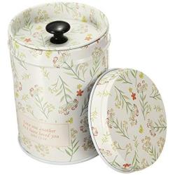 2x Double Cover Tea Canister Food Caddy Storage Jars Tin Box