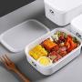 XZQ 2 Storage Boxes Sealed cans Fruit Food Plastic Rectangular Storage Box Storage Box, Suitable for Kitchen Household Refrigerator, White.