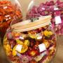 Glass Sealed Jars, Kitchen Household Grain Storage Tanks, Storage Spices/Beans/Oatmeal/Coffee Beans