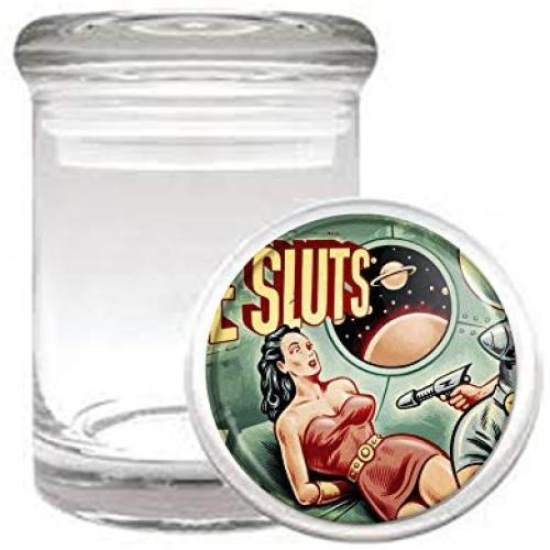 Customized Collectables Space Slu7s Retro Funny Sci Fi Medical Odorless Glass Jar