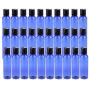 Bekith 30 Pack 4oz Plastic Squeeze Bottles with Disc Top Flip Cap, BPA-Free Blue Refillable Containers For Shampoo, Lotions, Liquid Body Soap, Creams and More