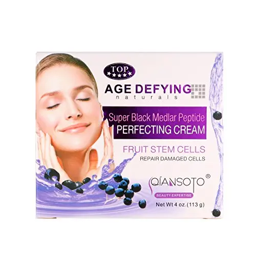 Crème Visage Hyaluronic Goji Noire avec Peptides Médlar Noir Super et Cellules Végétales pour Réparer les Peauxendommagées - 4oz Crème Visage Hyaluronic Goji Noire avec Peptides Médlar Noir Super et Cellules Végétales pour Réparer les Peauxendommagées - 4oz