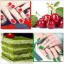 Anself 36 Colors Nail Gel Art Polish Pigment UV Gel Set ...