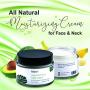 Nalani Hyaluronic Acid Moisturizing Cream: Best Face & Neck Cream | Organic Deeply Hydrating Avocado Banana Essential Oil Formula, For Men and Women | Made with Anti- Microbial Ingredients (1.7 oz)
