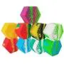 Contenants en silicone SZBS 10 pièces/lot, forme hexagonale Honeycomb, assortis, 26ml, pour stockage de résine, huile de cannabis, concentrate (10)