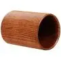 Bouteille de rangement en bois rond pour ustensiles de cuisine, porte-caddy de vaisselle pour table à manger, 3L Bouteille de rangement en bois rond pour ustensiles de cuisine, porte-caddy de vaisselle pour table à manger, 3L