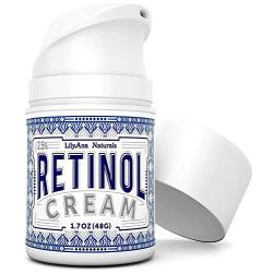 LilyAna Naturals Retinol Cream for Face - Retinol Cream, Anti Aging Cream, Retinol Moisturizer for Face, Wrinkle Cream for Face, 2.5% Retinol Complex - 1.7oz