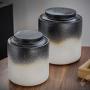 Keramische Teekanne, Kaffeekocher, Lebensmittelbehälter für Tee, Kaffee, Kräuter, Süßigkeiten, Schokolade, Zucker, Gewürze etc. (Größe: XS)