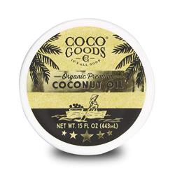 CocoGoodsCo Vietnam Single-Origin Organic Premium Coconut Oil, Centrifuge Extracted - Great for Hair and Nails Care, Skin Moisturizer (Home/Value Pack, 15 fl. oz Jar)