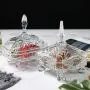 Pot Jar en Cristal Sans Plomb Yl Ly Avec Couvercle, Boîte de Rangement pour Bonbons, Sucettes, Cylindre de Sucre, Réservoir pour Fruits Secs avec Couvercle en Bambou Épais Pot Jar en Cristal Sans Plomb Yl Ly Avec Couvercle, Boîte de Rangement pour Bonbons, Sucettes, Cylindre de Sucre, Réservoir pour Fruits Secs avec Couvercle en Bambou Épais