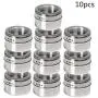 Bouteilles et Pots de Rangement | 10pcs/jeu Pot Magnétique en Acier Inox Transparent avec Couvercle pour Épices, Sauces, Contenants de Rangement de Cuisine | par HUDITOOLS | 1 Pièce Bouteilles et Pots de Rangement | 10pcs/jeu Pot Magnétique en Acier Inox Transparent avec Couvercle pour Épices, Sauces, Contenants de Rangement de Cuisine | par HUDITOOLS | 1 Pièce