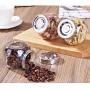 TELLW Kitchen with lid sealed cans snack dried fruit storage bottle storage Jar Jar clear glass bottle storage tank