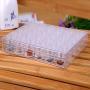 Korean Soft Toy - 6g 30 Bottles Of Transparent Plastic Storage Box Large-capacity Round Bottle Beaded Jewelry Box Toy Material Box
