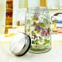 Mason Jars Canning Glass Jars Glass Smoothies Jars with Lids for Drinking and Storage Reusable Container for Juice Milk Bulk Food Coffee Round Glass Jars (Size : 1000ml)