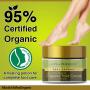 Life & Pursuits Organic Foot Cracks Healing Cream (1.76 oz / 50gm) for Rough, Dry and Cracked Heel | Organic Ayurvedic Foot Repair & Cracked Heels Cream