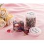 Slime Jars With Lids - Plastic Storage Jars - 10-Pack Slime Jars with Screw-on Lids and 10 Labels, Refillable Round Container Organizer for Craft, Part, Cosmetic, Body Scrub, Accessory, Food, 8 OZ