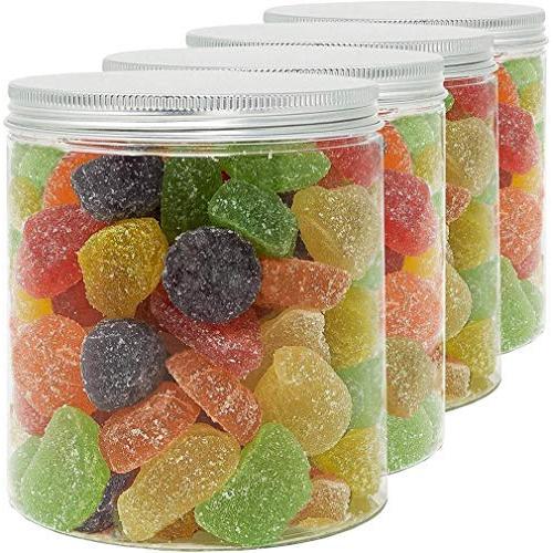 TNKML Glass Spice Jar Transparent Glass Storage Tank Spice Jar Kitchenware Spice Container Lid Aluminium