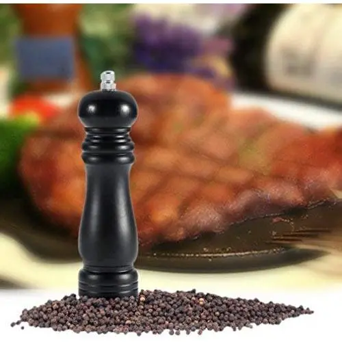JUSTDOLIFE Pepper Grinder Home Kitchen Wood Chateauneuf Pepper Mill Shaker Salt Mill JUSTDOLIFE Pepper Grinder Home Kitchen Wood Chateauneuf Pepper Mill Shaker Salt Mill