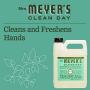 Mrs. Meyers Clean Day Liquid Hand Soap Refill, Cruelty Free and Biodegradable Formula, Basil Scent, 33 Oz