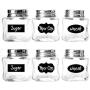 36 PCS 3 Style Removable Stick Chalkboard Labels Stickers for Kitchen Pantry Mason Jars Wine Glasses Wedding Decoration