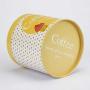 Nicoles Workshop Colorful Dot Mini Storage Metal Jar,Covered,&quotCoffee",Yellow