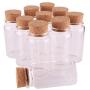 | Storage Bottles & Jars | 12pcs 479033mm 100ml Mini Glass Wishing Bottles Tiny Jars Vials With Cork Stopper wedding gift | by HUDITOOLS | 1 PCs