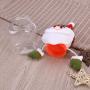 Amosfun Christmas Candy Jar Santa Claus Cookie Candy Container Christmas Party Gifts (Santa Claus)