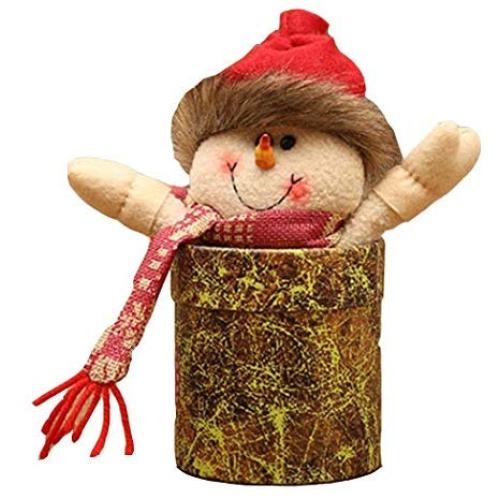 Wumedy Christmas Candy Jar Childrens Candy Cans Christmas Supplies Food Jars & Crocks