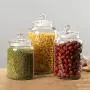 Glass Sealed Jars, Kitchen Household Grain Storage Tanks, Storage Flour/Oatmeal/Pasta Glass Sealed Jars, Kitchen Household Grain Storage Tanks, Storage Flour/Oatmeal/Pasta