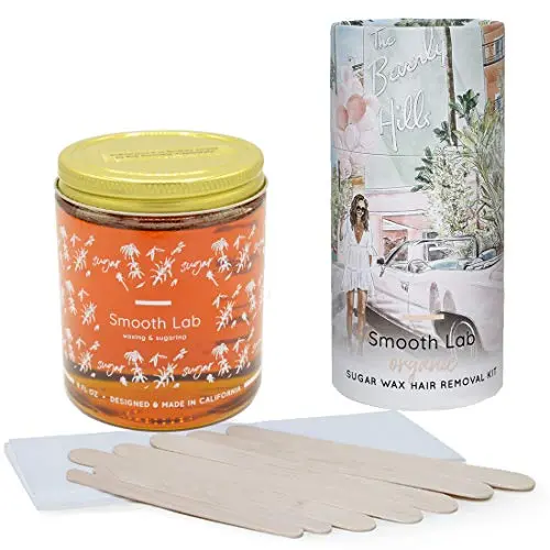 Kit de dépilatoire au sucre Smooth Lab - Kit de sucrage pour peaux sensibles - Ingrédients naturels et biologiques 100% - Parfait pour le maillot, les bras, les jambes, la poitrine, le visage et le corps - Rêveur Kit de dépilatoire au sucre Smooth Lab - Kit de sucrage pour peaux sensibles - Ingrédients naturels et biologiques 100% - Parfait pour le maillot, les bras, les jambes, la poitrine, le visage et le corps - Rêveur