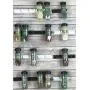 SimpleHouseware 30 Spice Gripper Clips Strips Cabinet Holder - 6 Strips, Holds 30 Jars SimpleHouseware 30 Spice Gripper Clips Strips Cabinet Holder - 6 Strips, Holds 30 Jars