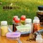 Toygogo 10Pcs/Set BBQ Grilling Spice Jar Condiment Pepper Salt Bottle W/Storage Bag Toygogo 10Pcs/Set BBQ Grilling Spice Jar Condiment Pepper Salt Bottle W/Storage Bag