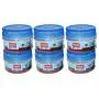 Milton Crisp And Clear, Round Storage Pet Jars Set Of 6 (50 ML) Milton Crisp And Clear, Round Storage Pet Jars Set Of 6 (50 ML)