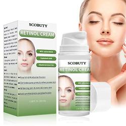 Retinol Cream,Retinol Moisturizer Cream,Retinol Day Night Cream,Anti Aging Cream with Active Retinol Hyaluronic Acid for Face Eye Area Wrinkles Fine Lines Firming Skin