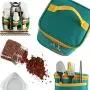 Outdoors Camping Portable Spice-Jars Organizer Containers Set With Storage Bag