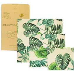 Visual Touch Palm Leaves Beeswax Wrap Assorted Sandwich Pack Eco Friendly Beewax Wrapping Reusable Food Wraps Food Storage