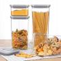 Plastic Sealed Jars, Moisture-Proof Kitchen Food Containers, Storage Coffee Beans/Pasta/Cereal/Oatmeal