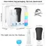 Peakally Travel Bottles -Fine Mist Spray Bottles(2pcs)&Silicone Squeeze Travel Bottles(2pcs)&Cream Jar(4pcs)& Label Sticker.For Cleaning Liquid,Toiletries.Portable,100% Guaranteed Leak Proof