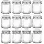 Nakpunar 12 pcs 9 oz Beveled Glass Jars with Silver Lids for Jam, Honey, Wedding Favors, Shower Favors, Baby Foods, DIY Magnetic Spice Jars (9 oz, Silver) Nakpunar 12 pcs 9 oz Beveled Glass Jars with Silver Lids for Jam, Honey, Wedding Favors, Shower Favors, Baby Foods, DIY Magnetic Spice Jars (9 oz, Silver)