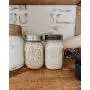 Edelstahl-Gläsern für Mason Jar-Deckel mit Silikon Dichtungen – Rostfrei und Dicht – Mehrereinsatz-Deckel für Standard-Mason-Gläser (Ölbronze, 6-er Pack)