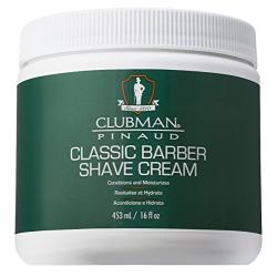 Clubman Shave Cream 16 Ounce Jar (473ml) (2 Pack)